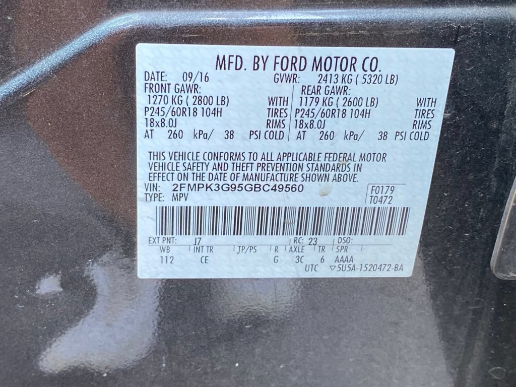Used 2016 Ford Edge SE FWD image 11