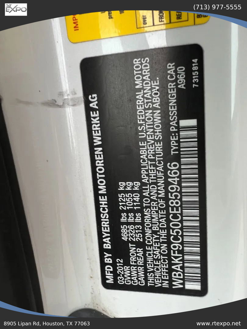 Used 2012 BMW 335i xDrive Coupe image 41