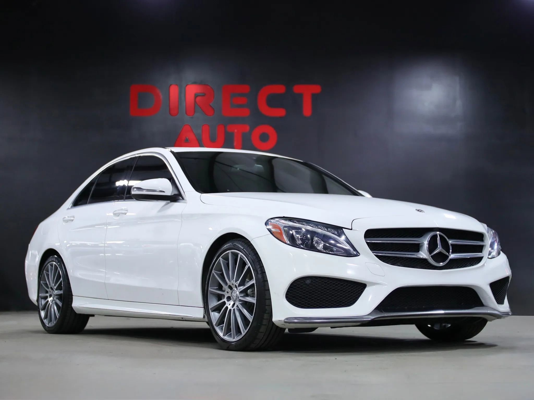 Used 2018 Mercedes-Benz C 300 Sedan w/ AMG Line