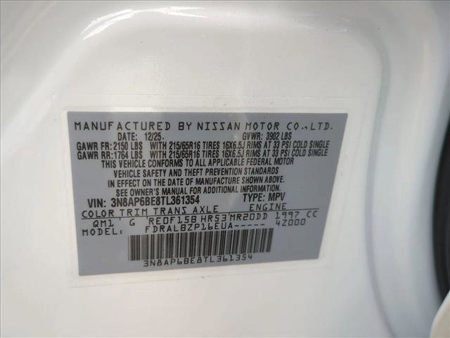 New 2026 Nissan Kicks S image 16