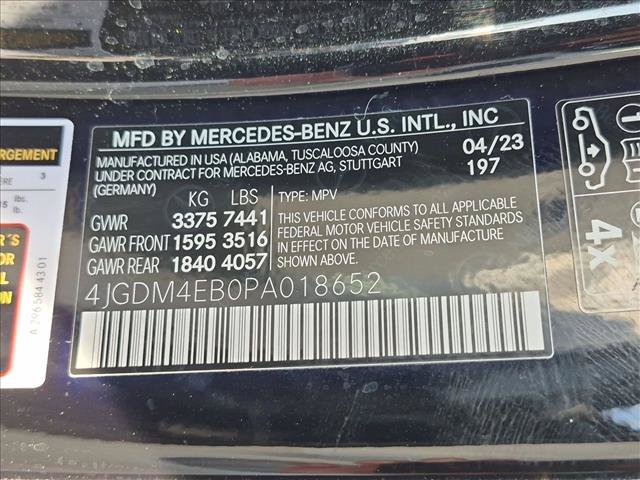 Certified 2023 Mercedes-Benz EQS 580 4MATIC SUV image 25