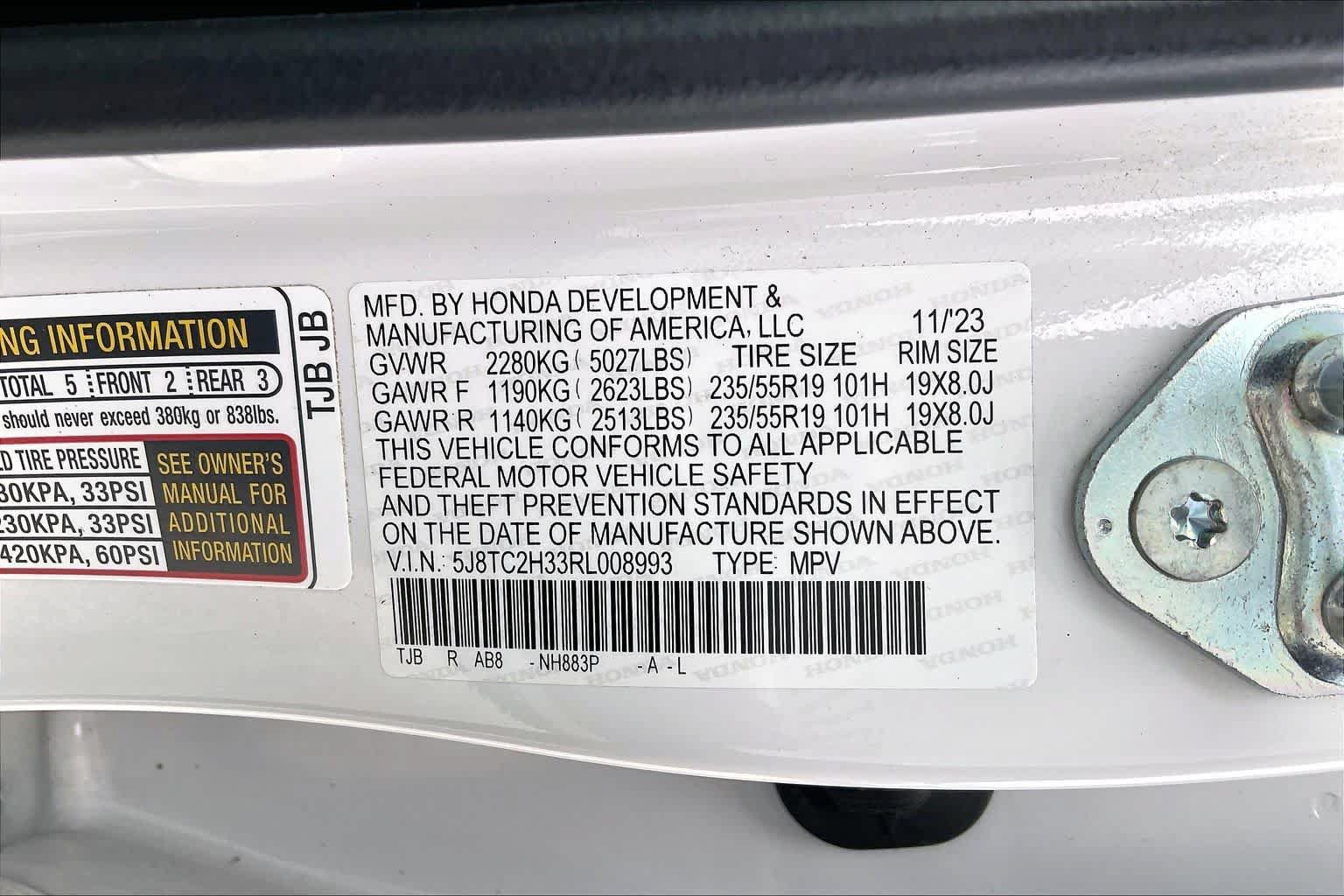 Certified 2024 Acura RDX SH-AWD image 33