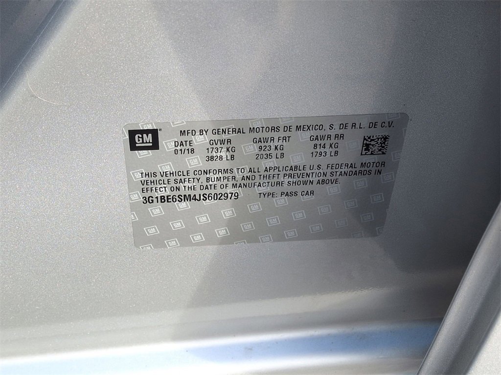 Used 2018 Chevrolet Cruze LT w/ Convenience Package image 22