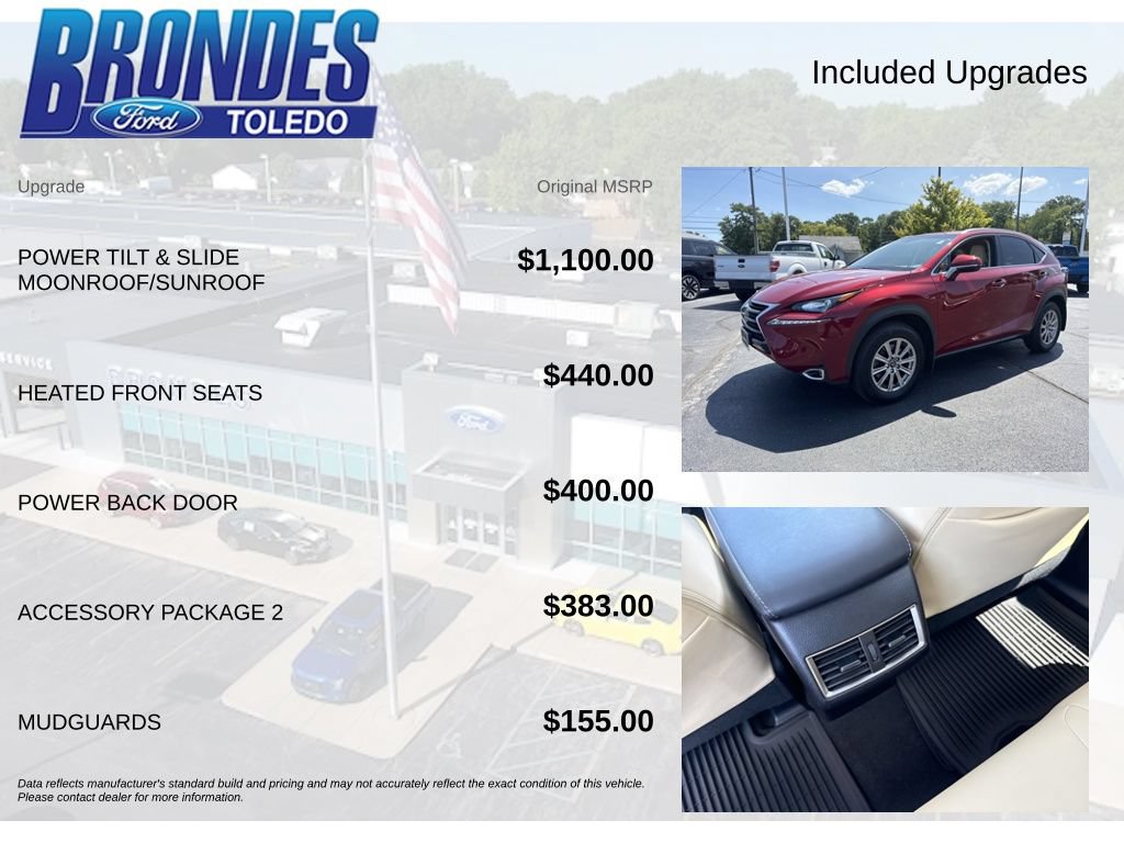 Used 2017 Lexus NX 200t AWD w/ Accessory Package 2 image 6