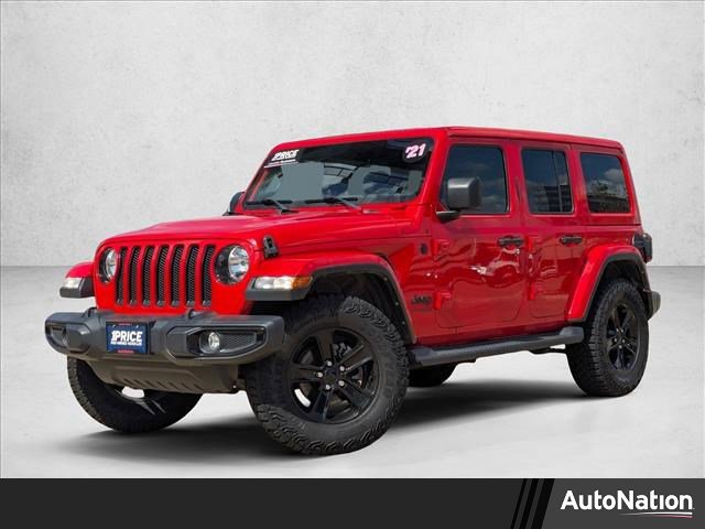 Used 2021 Jeep Wrangler Unlimited Sahara image 1