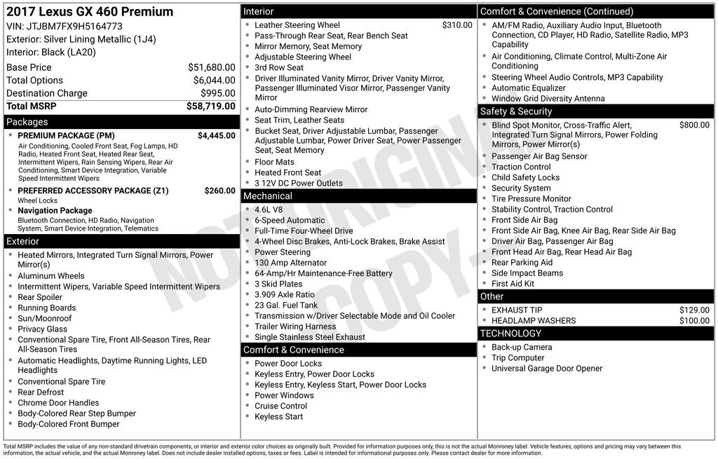 Used 2017 Lexus GX 460 Premium w/ Premium Package image 45