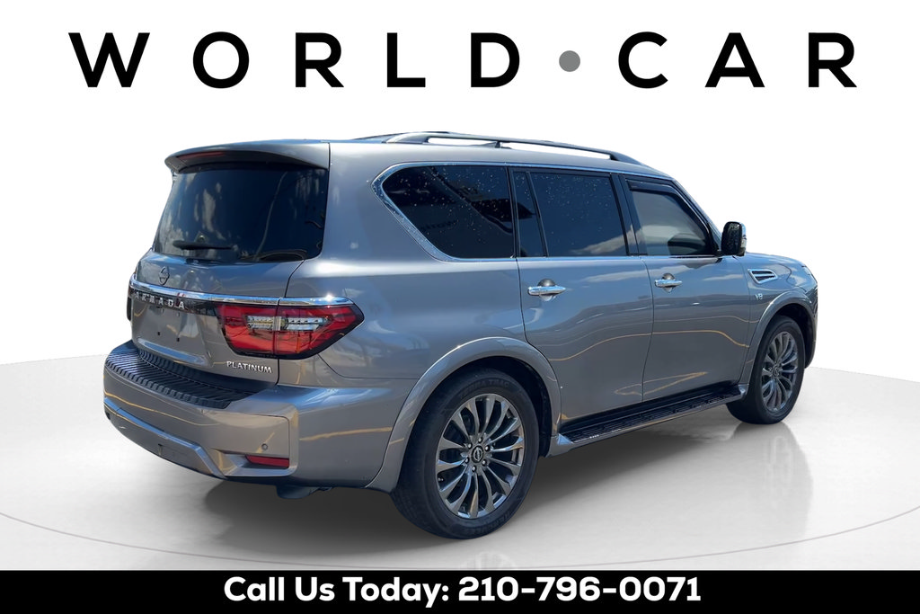 Used 2021 Nissan Armada Platinum w/ Captain's Chairs Package RWD image 7