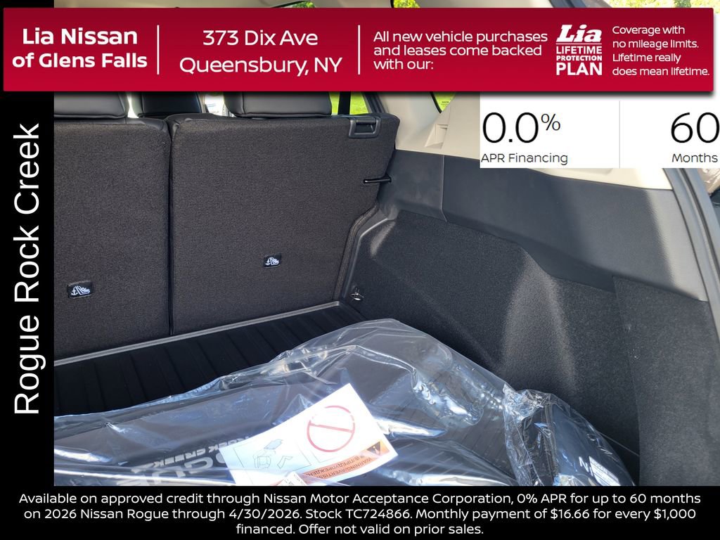 New 2026 Nissan Rogue SV w/ Rock Creek Premium Package image 35