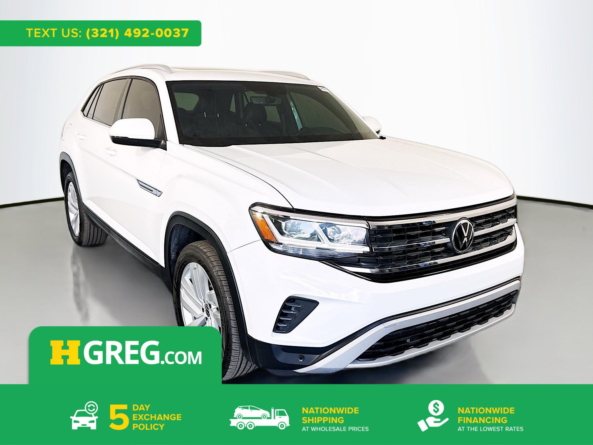 Used 2021 Volkswagen Atlas Cross Sport SE w/ Panoramic Sunroof Package AWD/4WD video 1