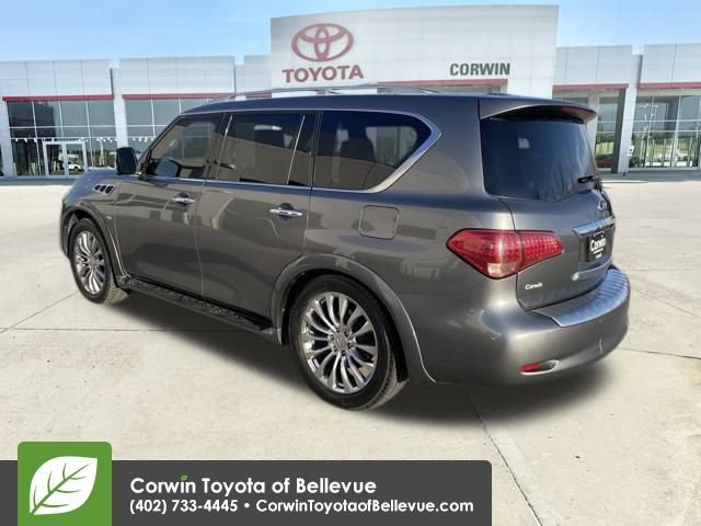 Used 2015 INFINITI QX80 4WD w/ Deluxe Technology Package image 3