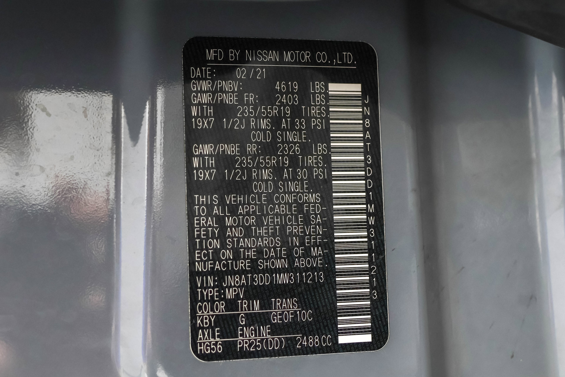 Used 2021 Nissan Rogue Platinum AWD/4WD image 52