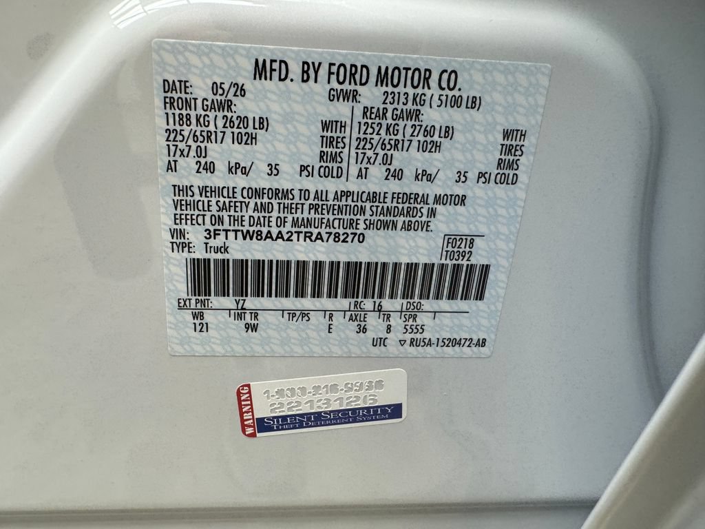 New 2026 Ford Maverick XL FWD image 27