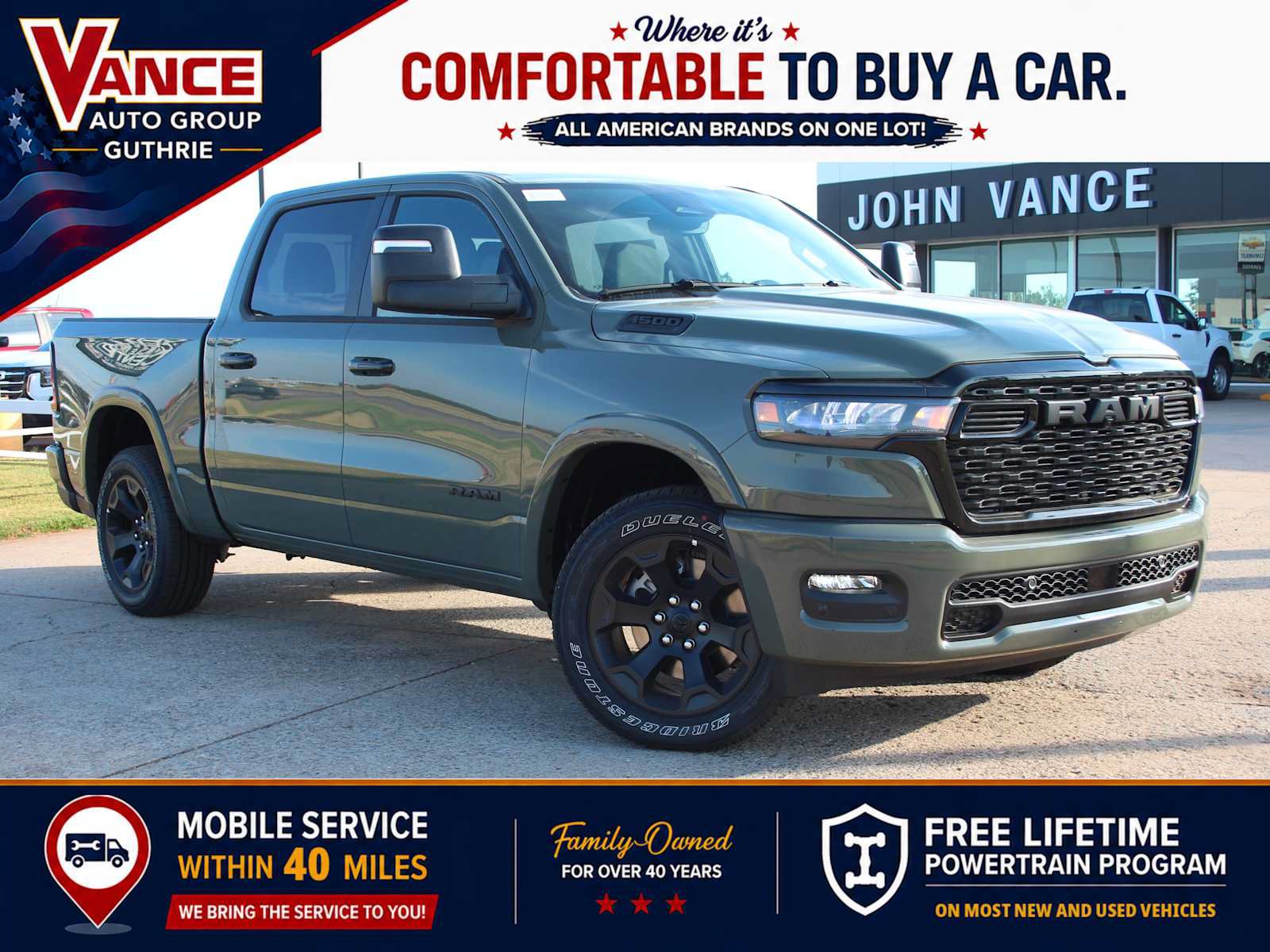 New 2026 RAM 1500 Big Horn AWD/4WD image 1