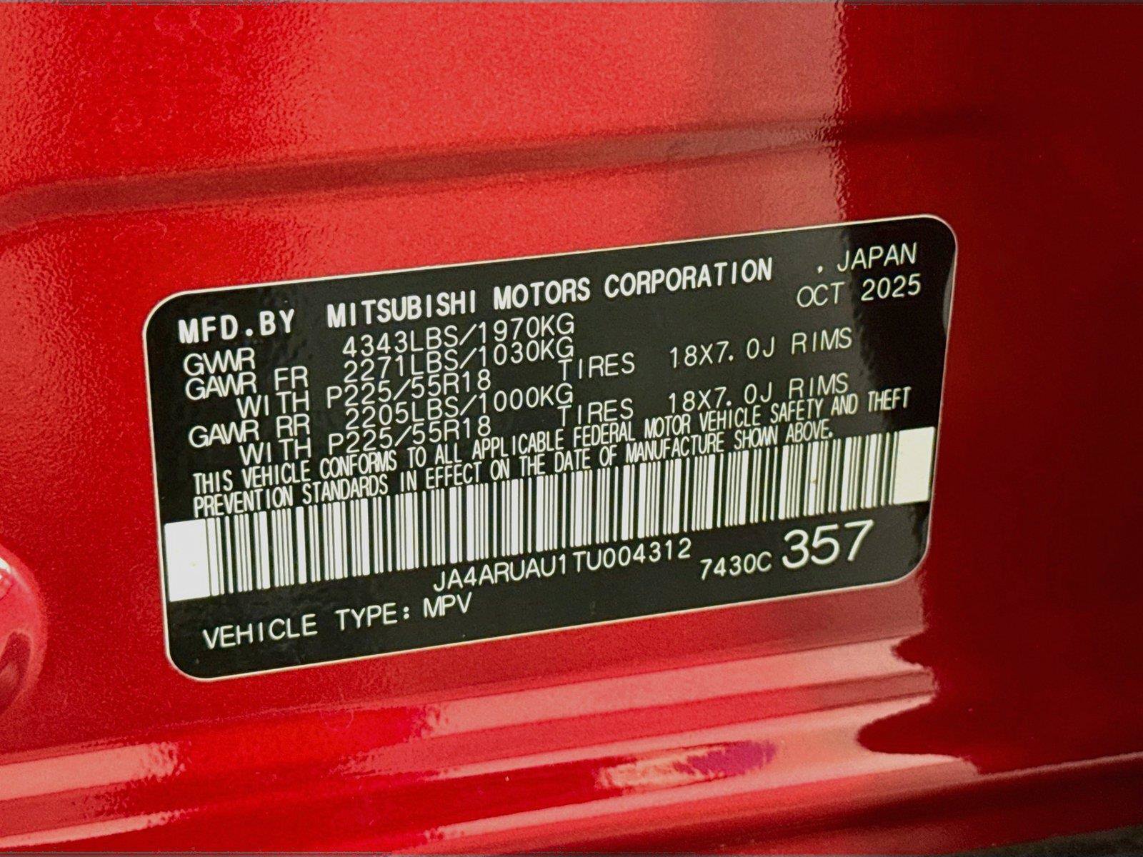 Used 2026 Mitsubishi Outlander Sport ES AWD/4WD image 38