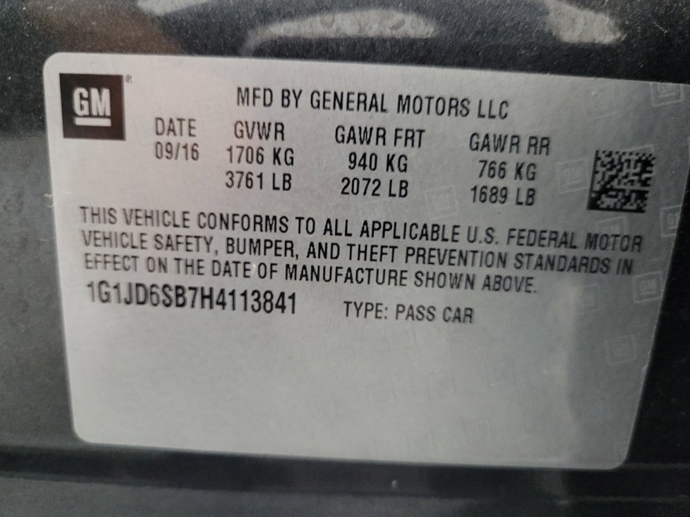 Used 2017 Chevrolet Sonic LT image 33