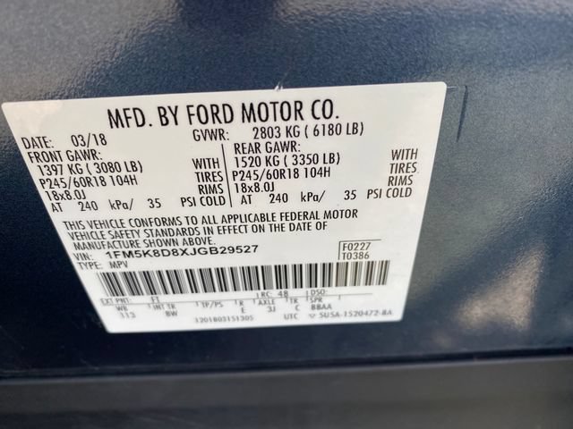 Used 2018 Ford Explorer XLT w/ Equipment Group 201A AWD/4WD image 25