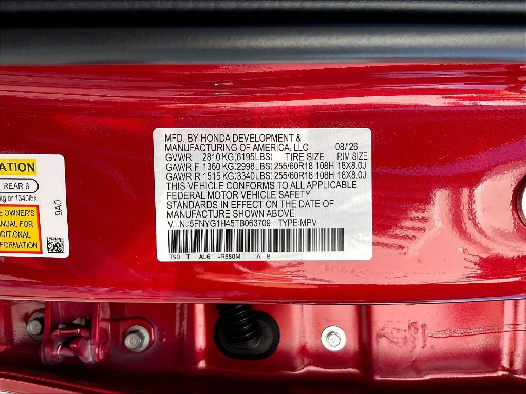 New 2026 Honda Pilot EX-L image 24