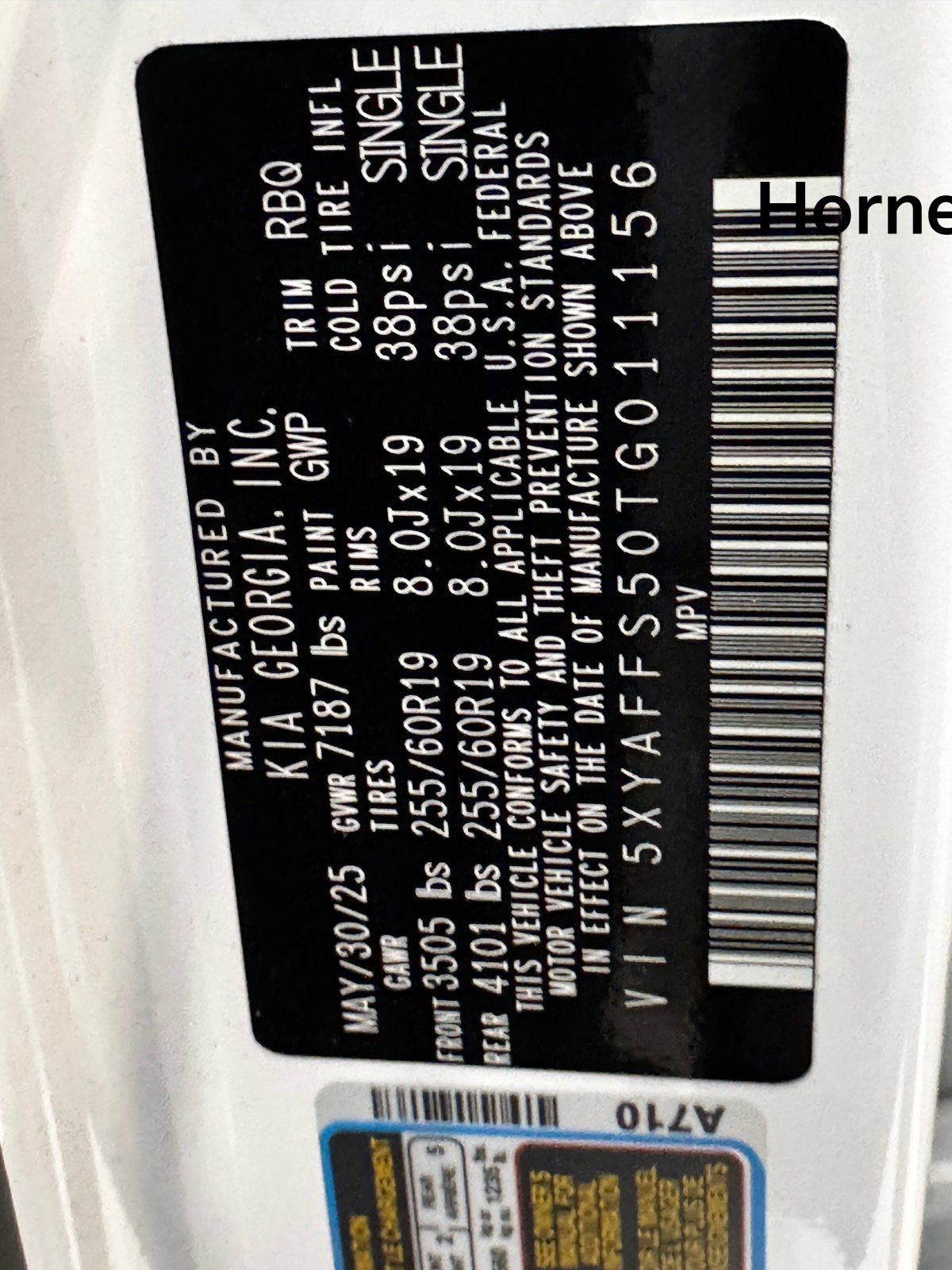 New 2026 Kia EV9 Wind image 20