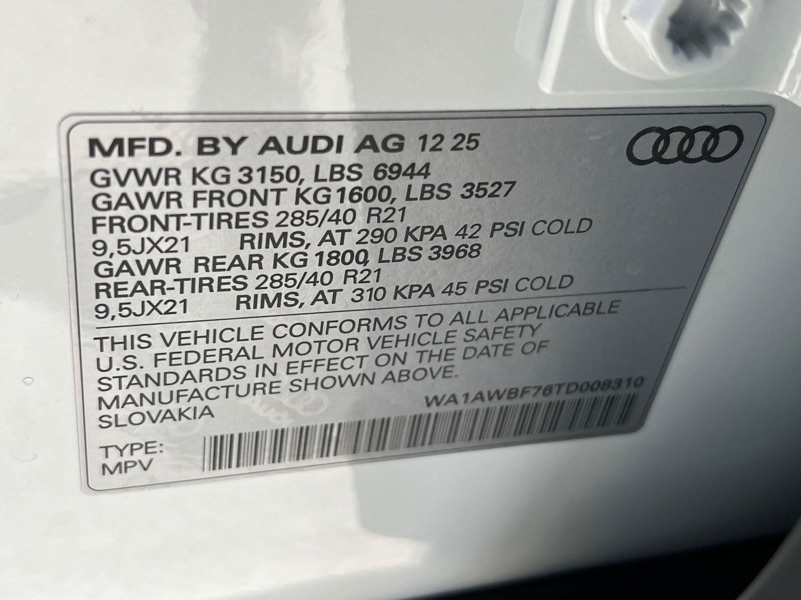 New 2026 Audi SQ7 Premium Plus AWD/4WD image 27