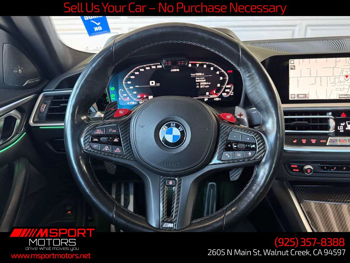 Used 2021 BMW M4 Competition w/ Executive Package RWD image 17