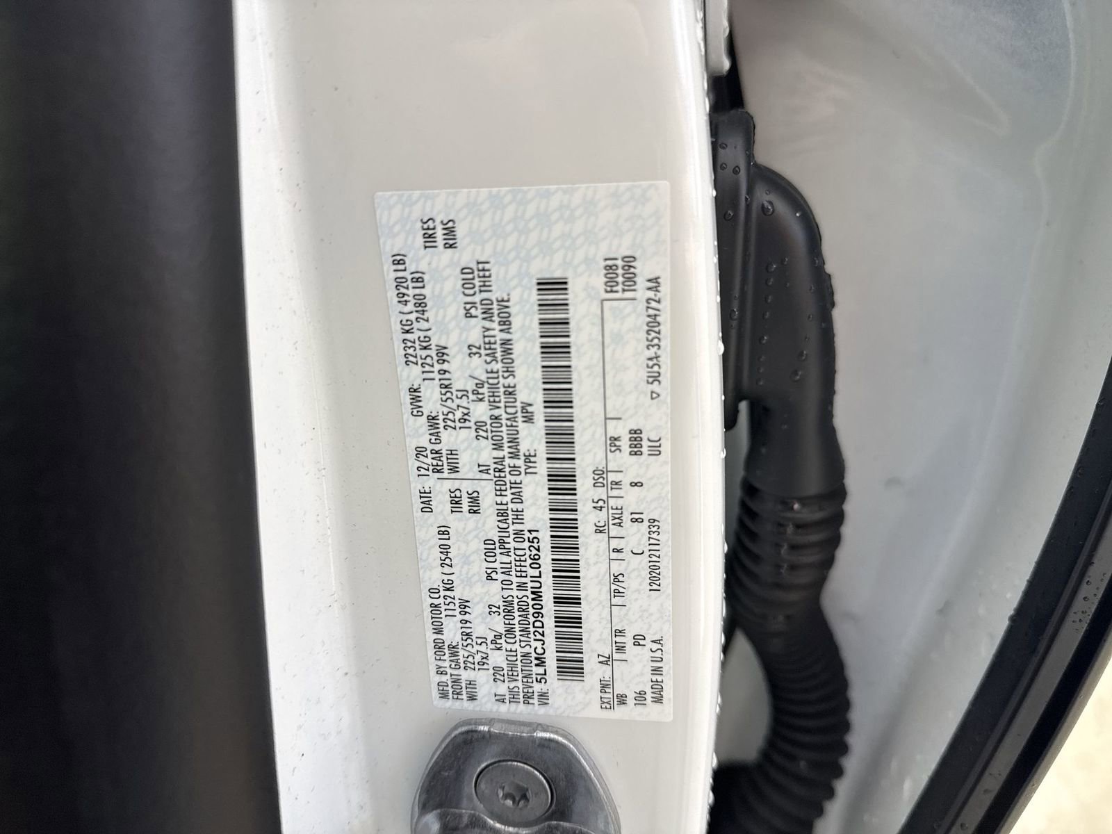 Used 2021 Lincoln Corsair Reserve w/ Equipment Group 201A image 37