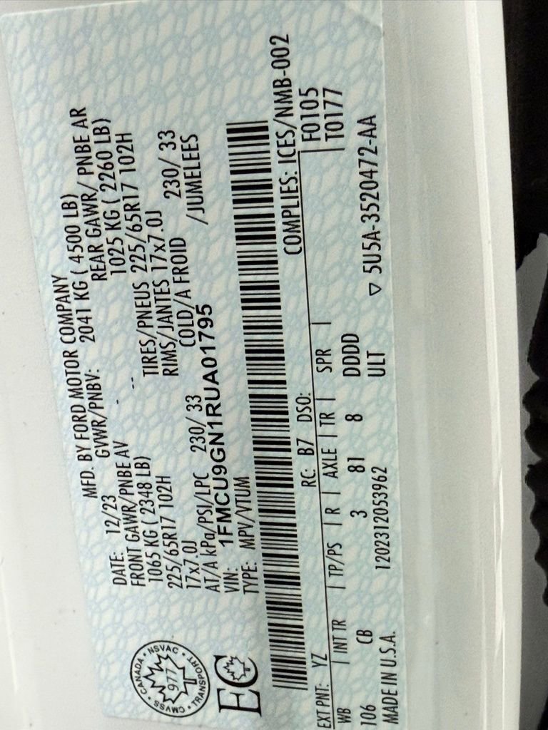 Used 2024 Ford Escape Active image 45