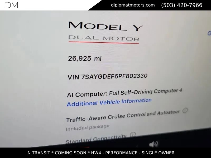 Used 2023 Tesla Model Y Performance AWD/4WD image 7