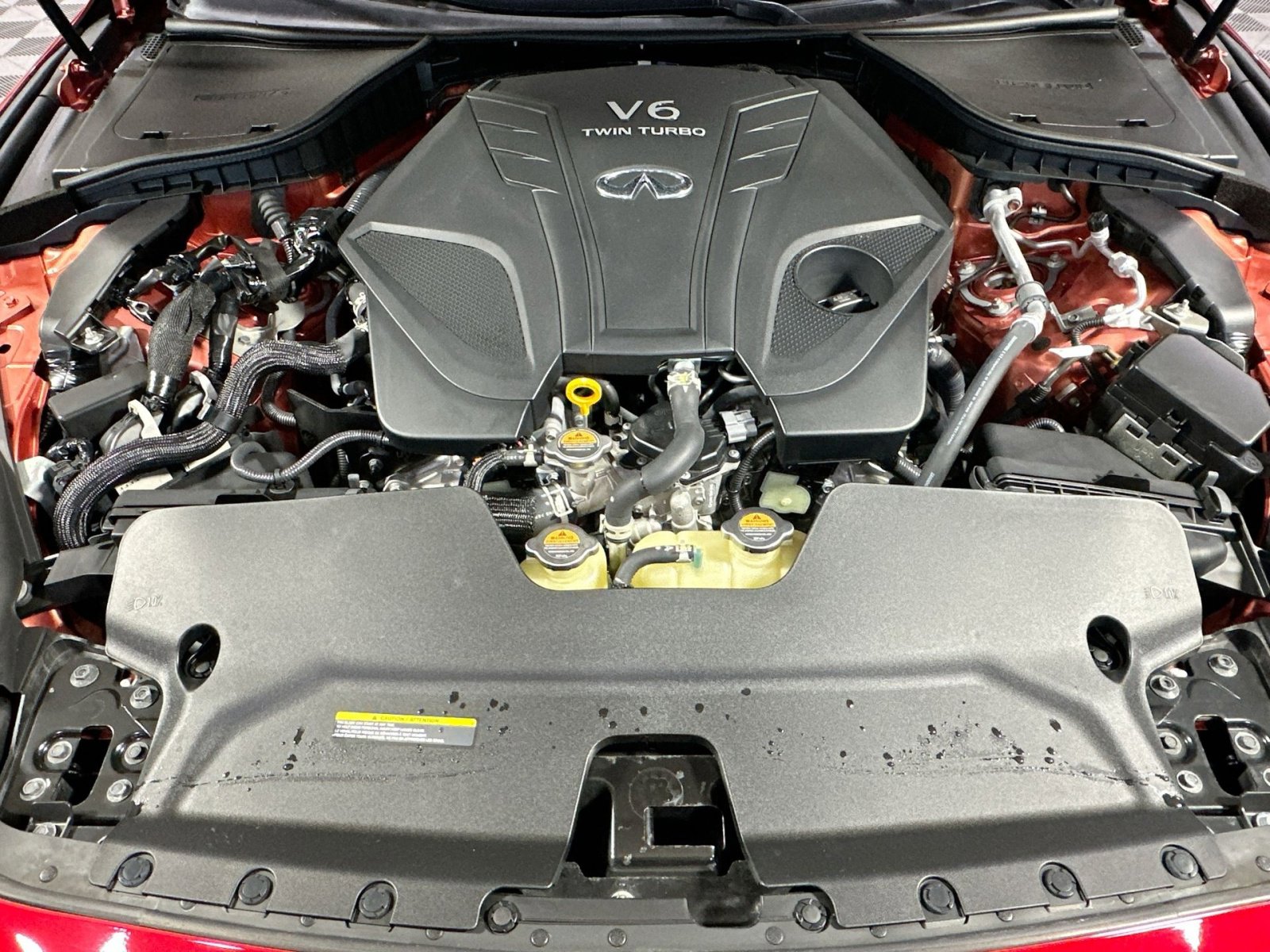 Used 2021 INFINITI Q60 Red Sport 400 w/ Cargo Package image 36