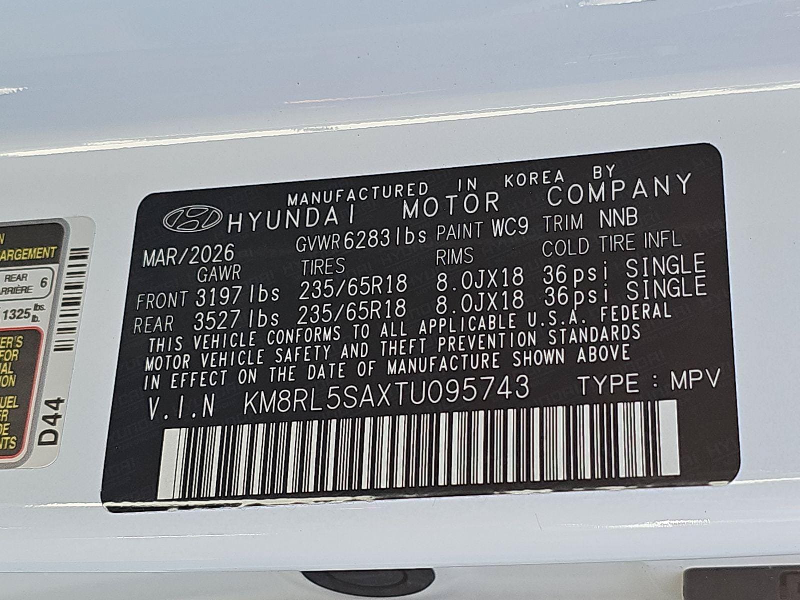 New 2026 Hyundai Palisade FWD Hybrid image 44