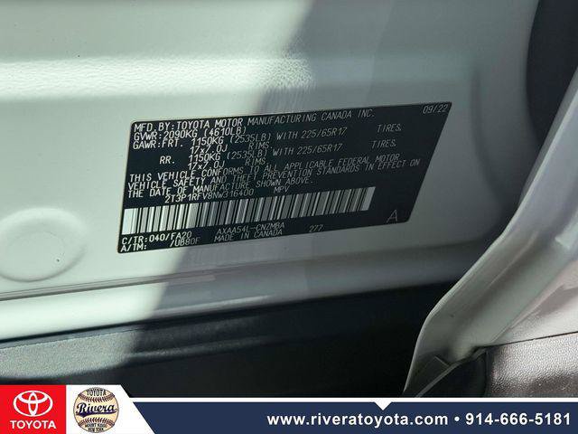 Certified 2022 Toyota RAV4 XLE w/ Convenience Package AWD/4WD image 24