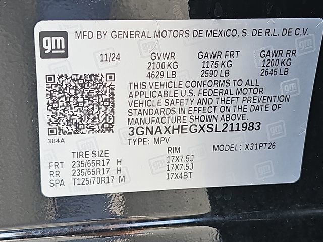 Used 2025 Chevrolet Equinox LT image 34