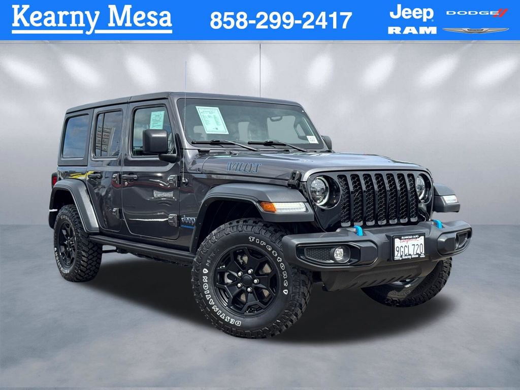 Certified 2023 Jeep Wrangler Unlimited AWD/4WD image 1