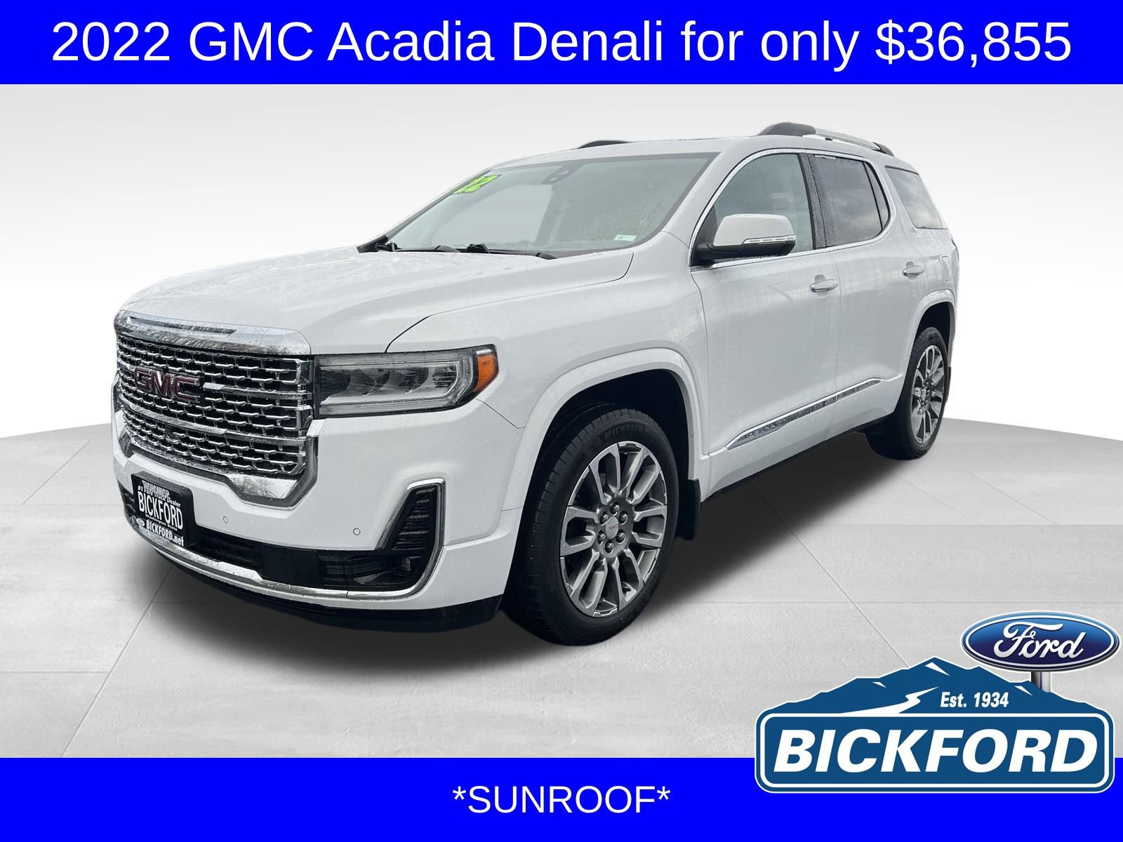 Used 2022 GMC Acadia Denali