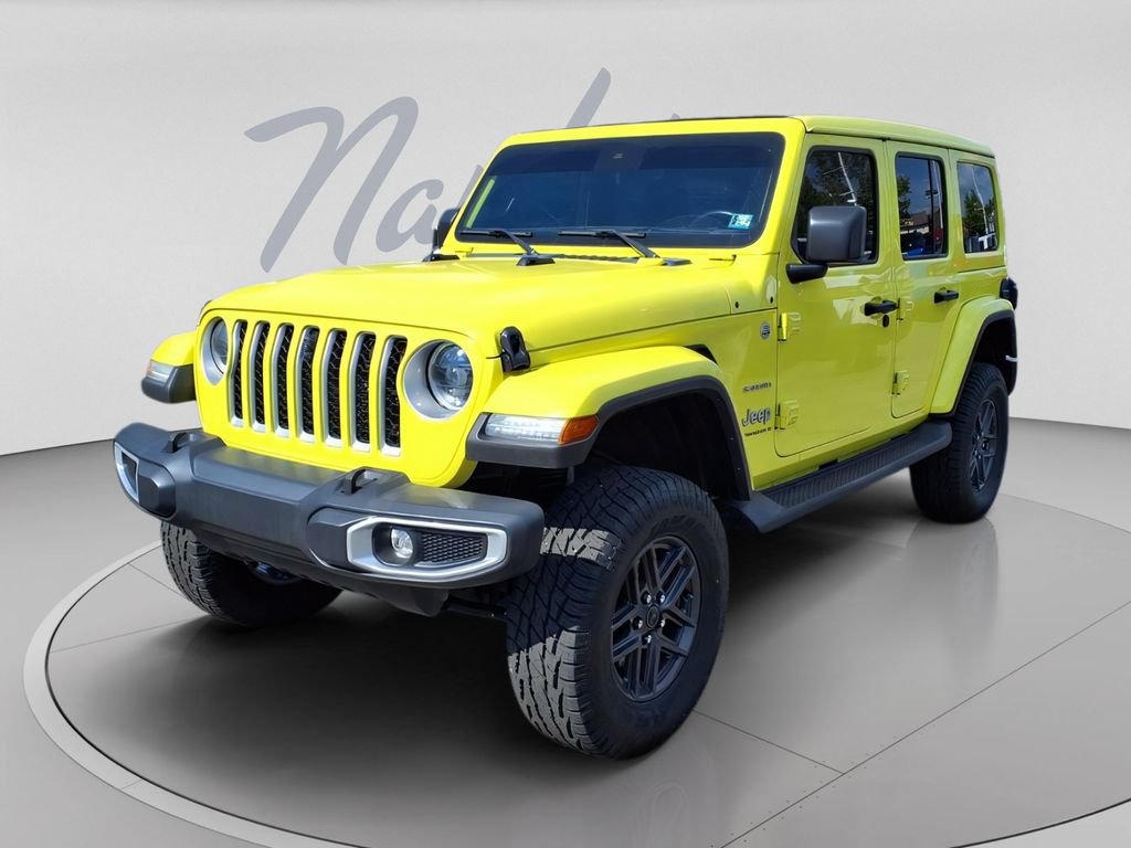 Certified 2023 Jeep Wrangler Unlimited Sahara w/ LED Lighting Group AWD/4WD image 3