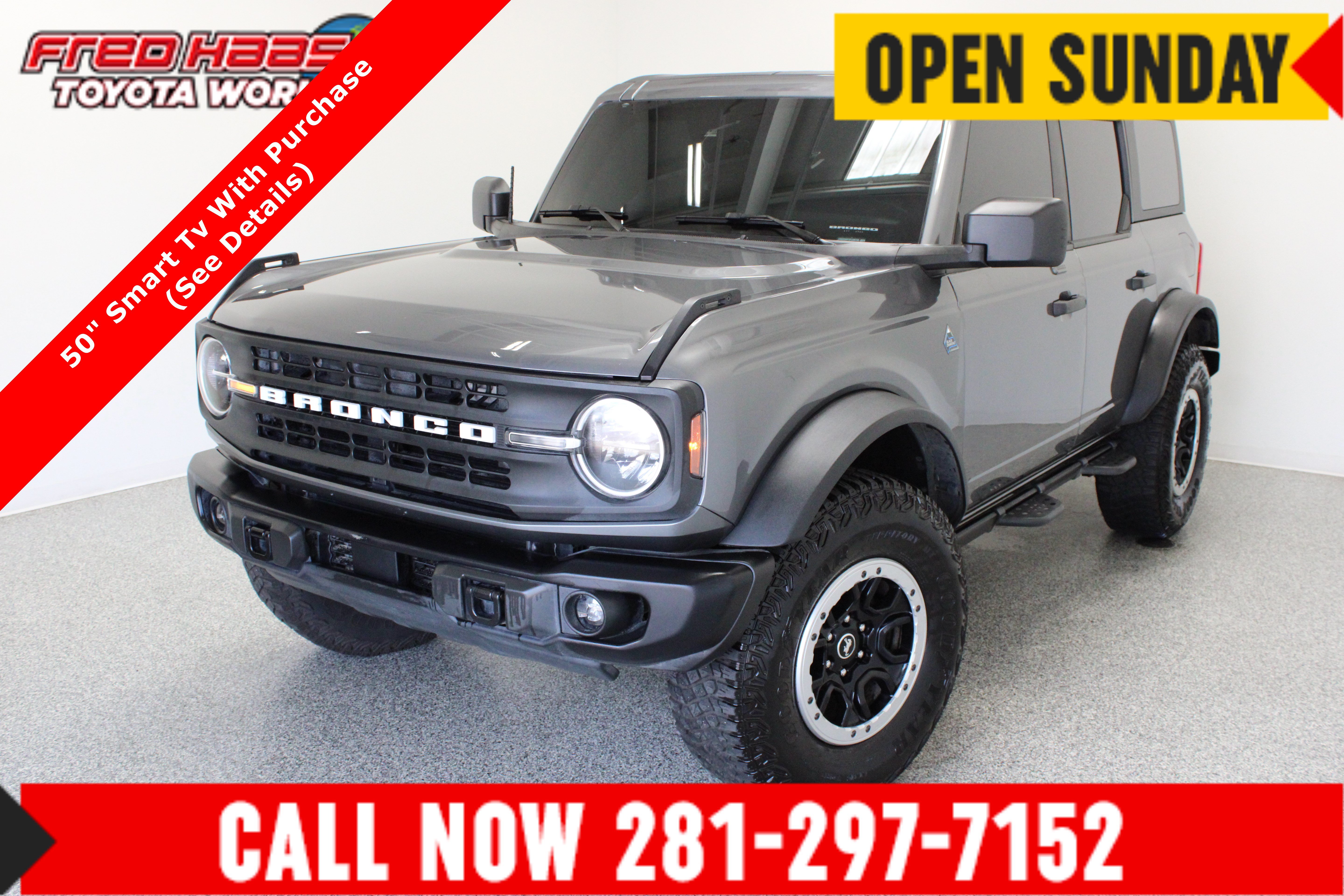 Used 2023 Ford Bronco Black Diamond w/ Sasquatch Package
