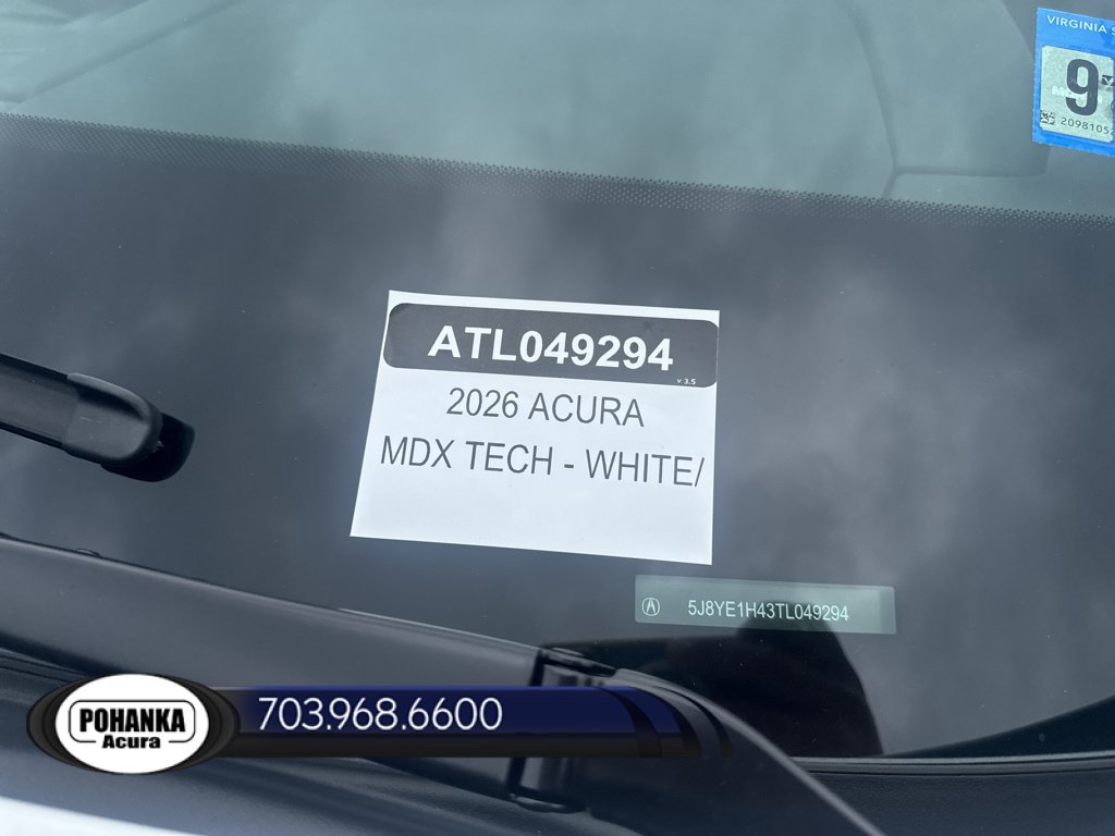New 2026 Acura MDX w/ Technology Package AWD/4WD image 41