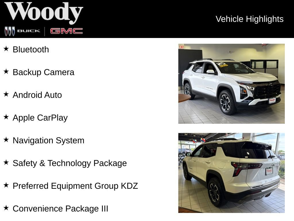 Certified 2025 Chevrolet Equinox ACTIV w/ Safety and Technology Package AWD/4WD image 3