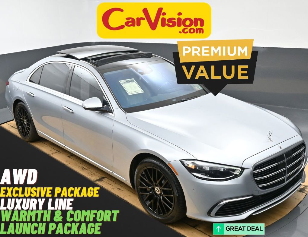 Used 2021 Mercedes-Benz S 580 4MATIC Sedan image 1