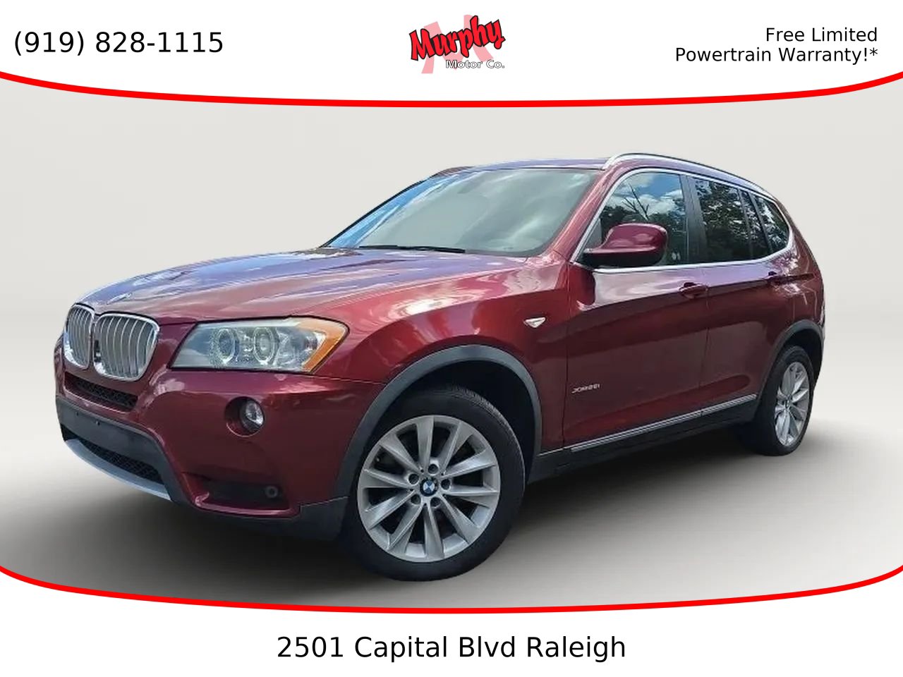 Used 2012 BMW X3 xDrive28i AWD/4WD image 1