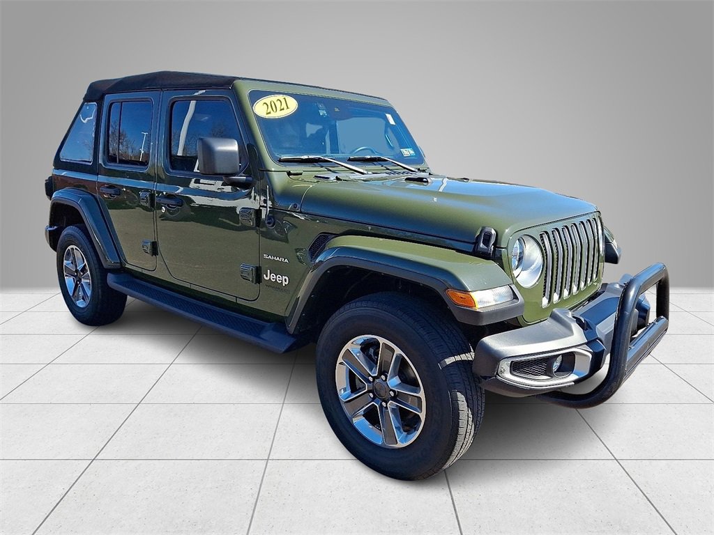 Used 2021 Jeep Wrangler Unlimited Sahara image 3