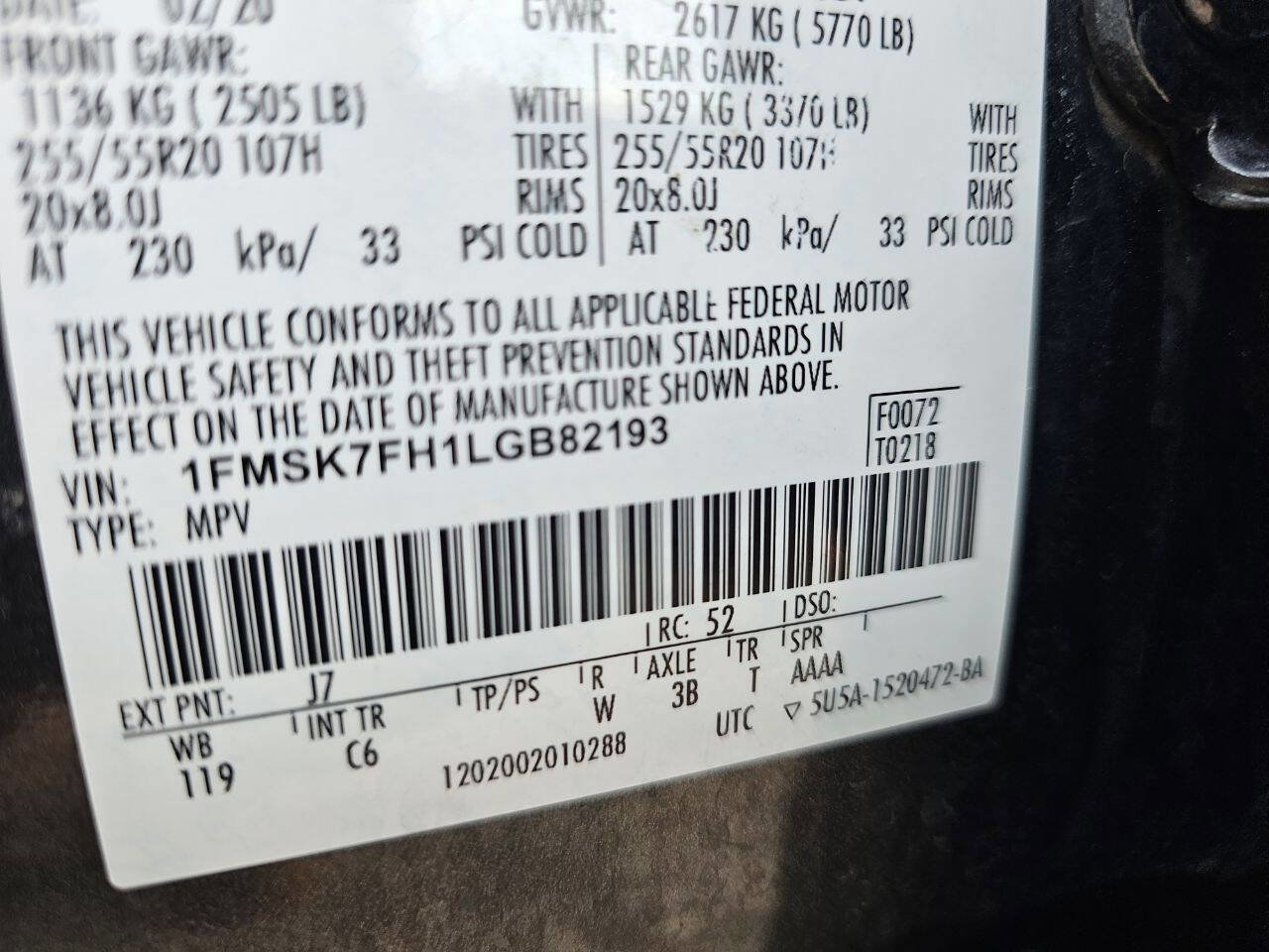 Used 2020 Ford Explorer Limited image 14