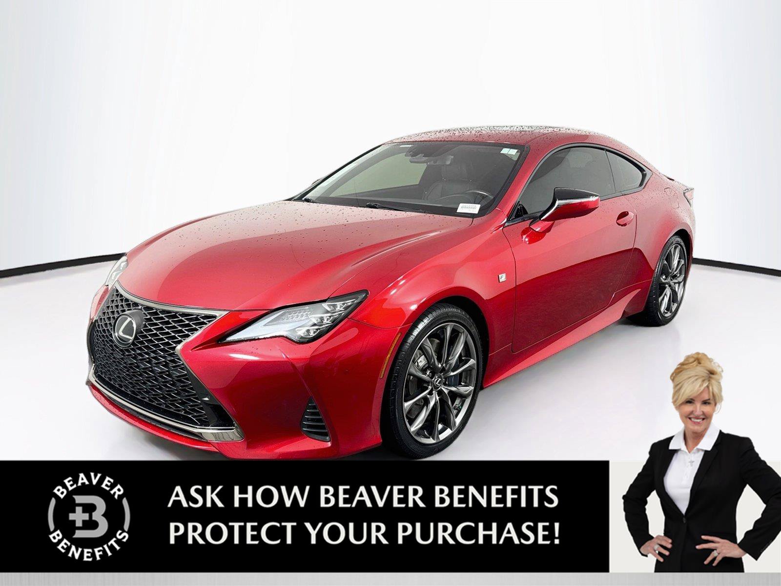 Used 2022 Lexus RC 300 F Sport w/ Accessory Package 2 RWD image 1