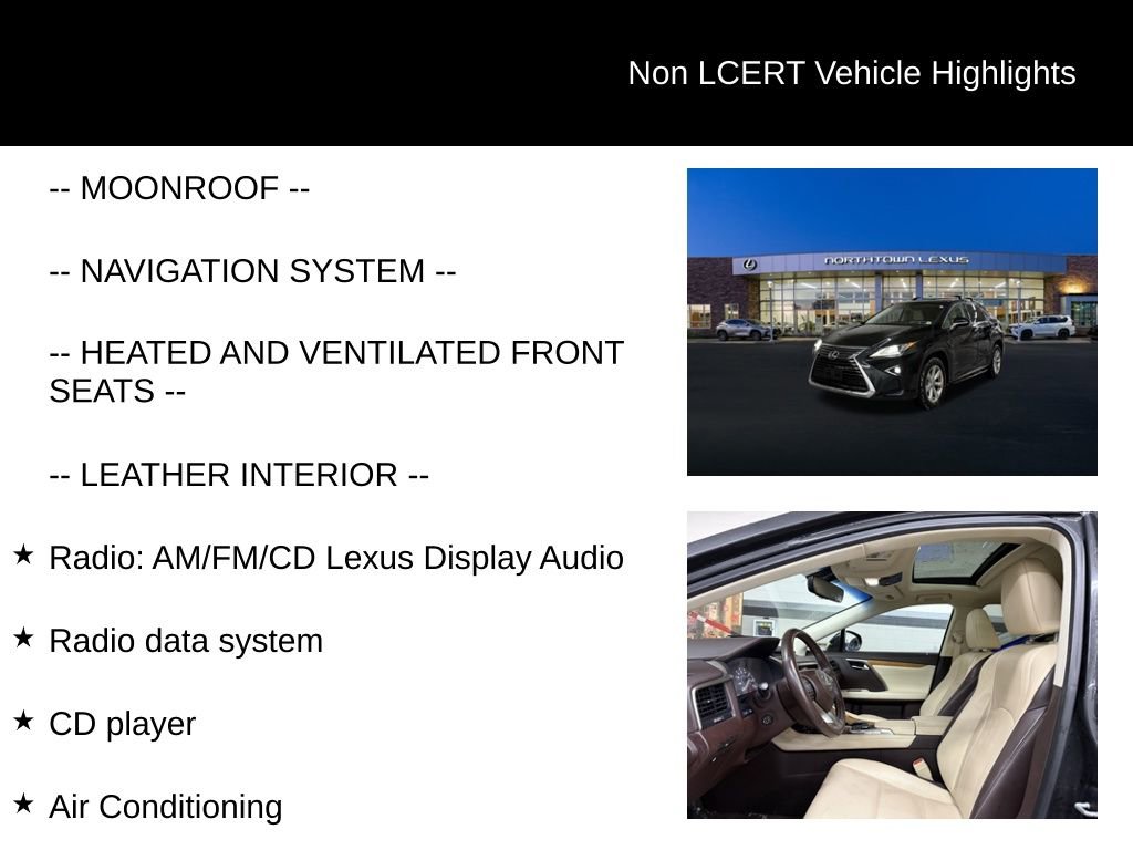 Used 2016 Lexus RX 350 AWD w/ Premium Package image 26