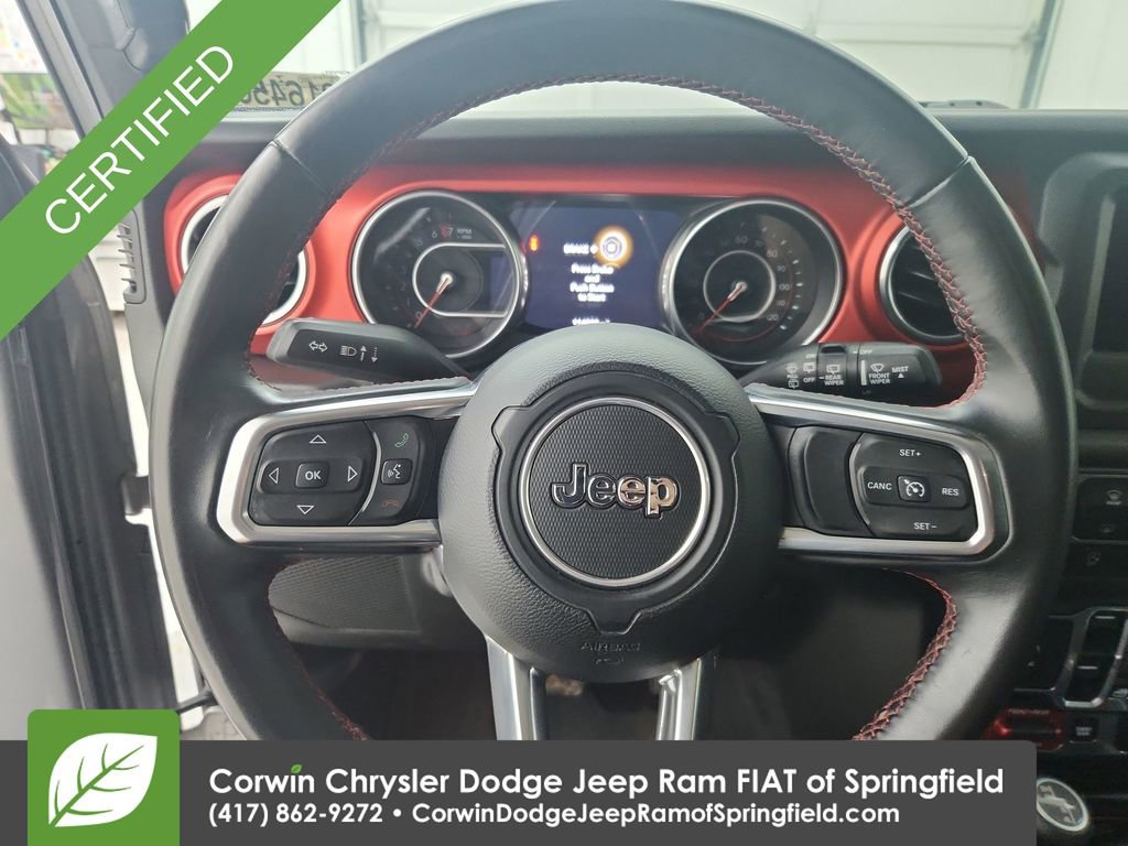 Certified 2018 Jeep Wrangler Unlimited Rubicon w/ Steel Bumper Group image 21