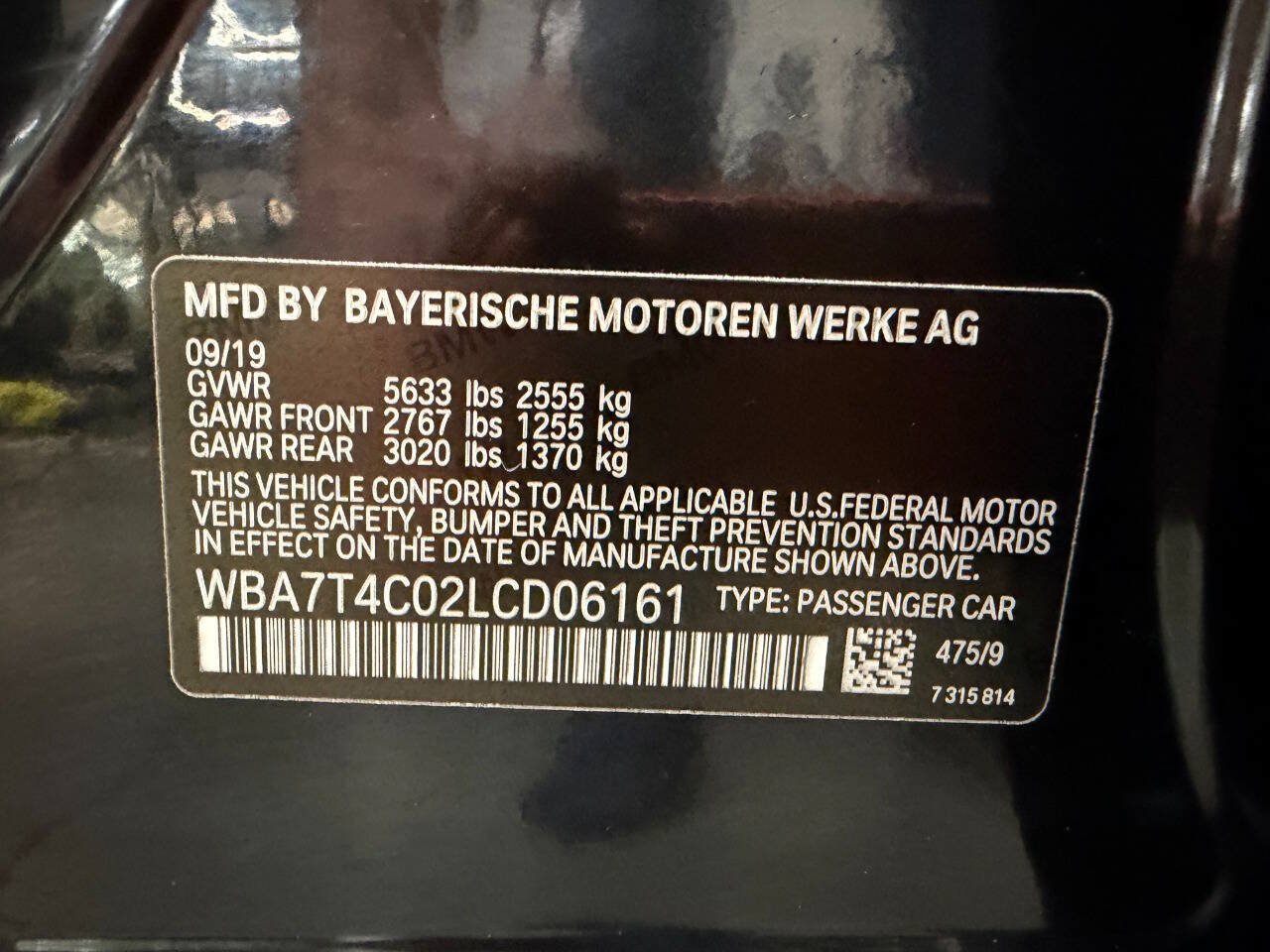 Used 2020 BMW 740i xDrive w/ M Sport Package AWD/4WD image 33