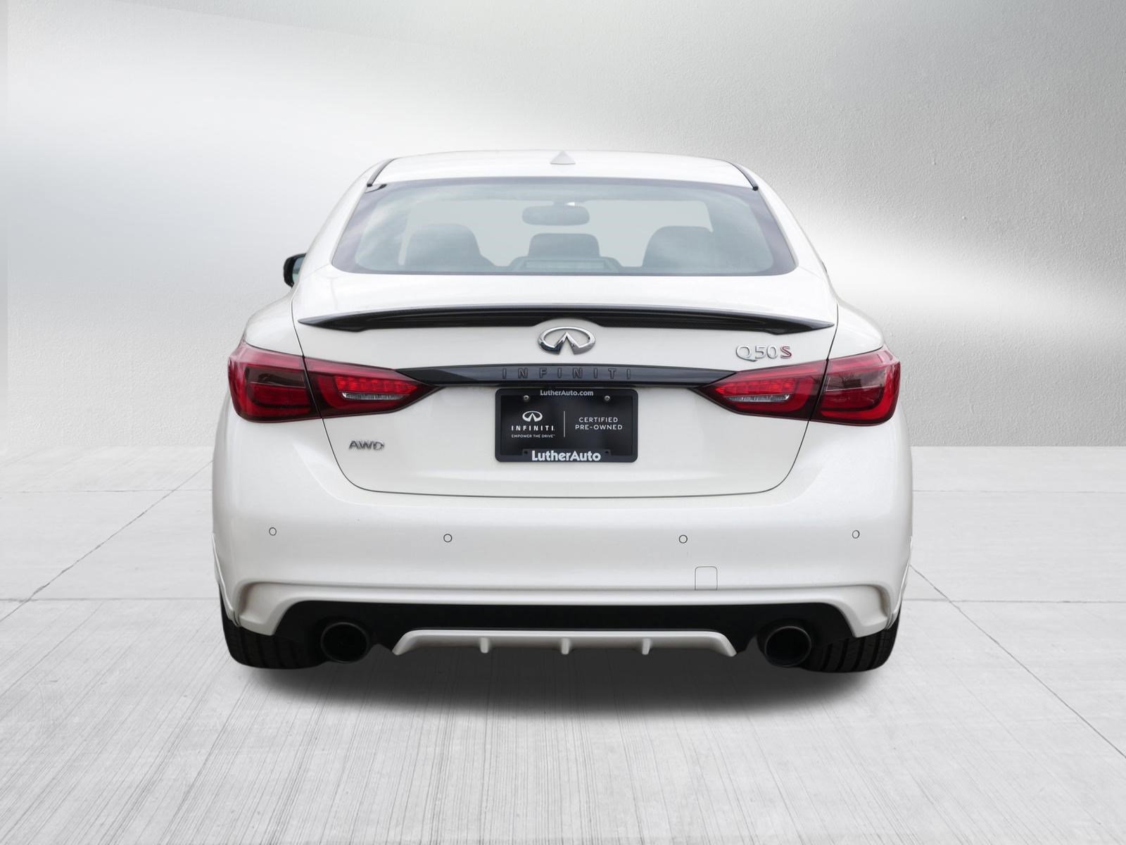 Certified 2021 INFINITI Q50 Red Sport 400 w/ Proactive Package image 6