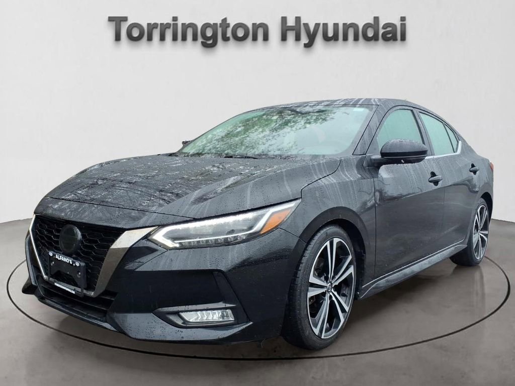 Used 2021 Nissan Sentra SR w/ SR Premium Package FWD image 1