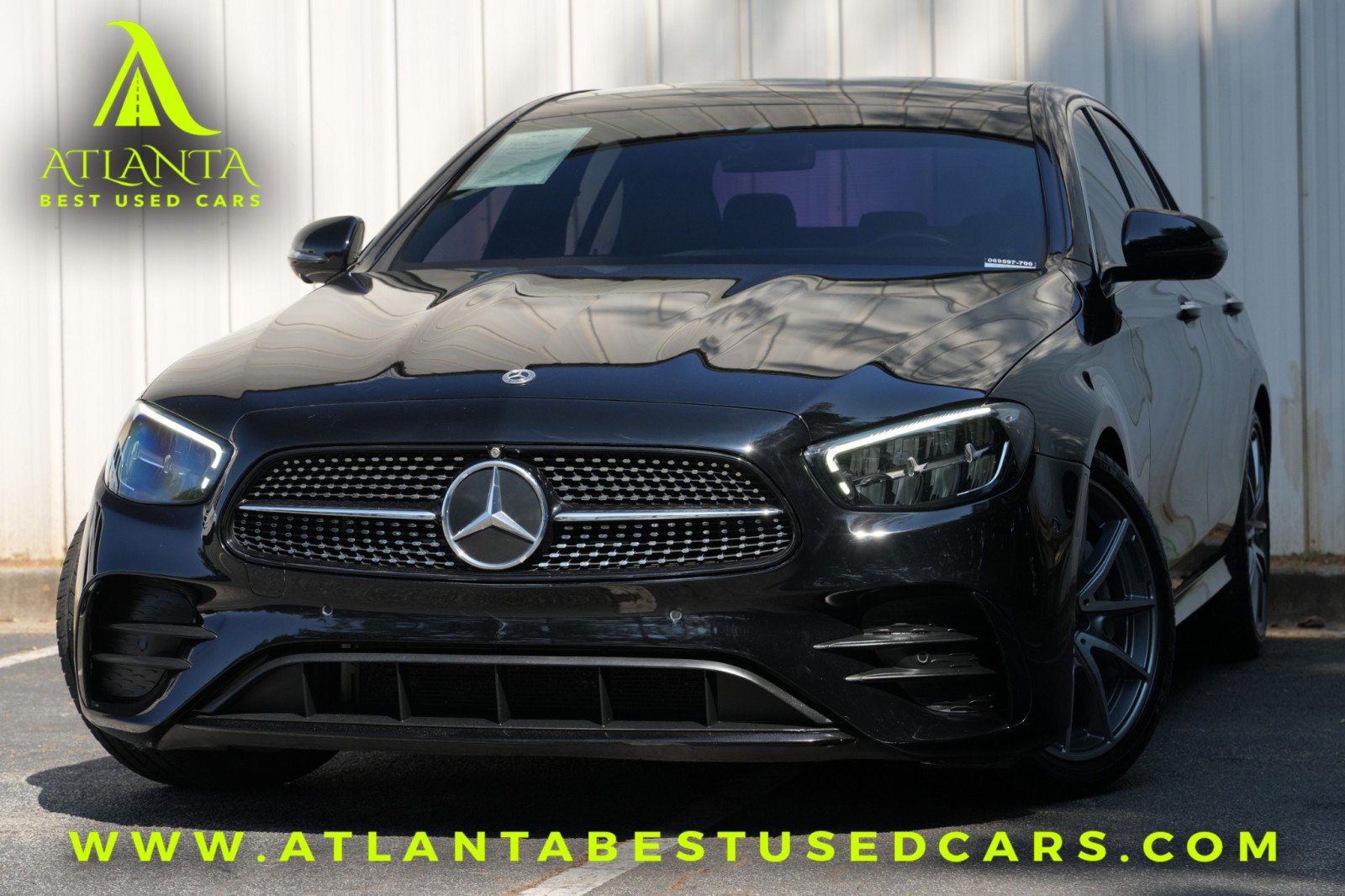 Used 2022 Mercedes-Benz E 350 Sedan w/ AMG Line Exterior image 1