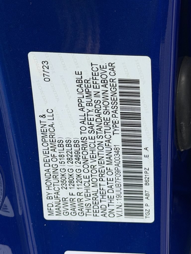 Used 2023 Acura TLX Type S AWD/4WD image 9