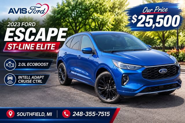 Used 2023 Ford Escape ST-Line Elite